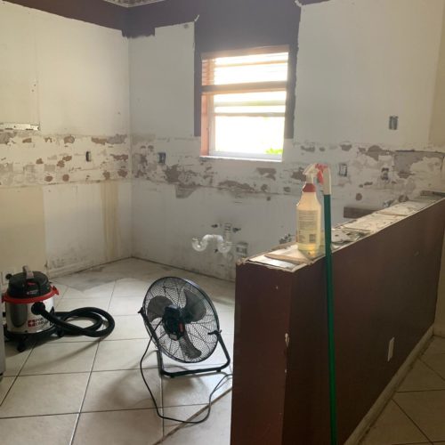Kitchen transformation 6 before