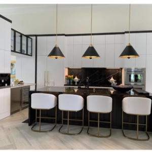 Kitchen remodel — BLACK WHITE 1 1