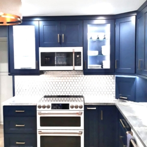 Kitchen remodel — BLUE KITCHEN 2 1