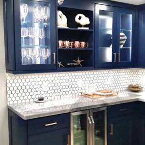 Kitchen remodel — BLUE KITCHEN 3 1